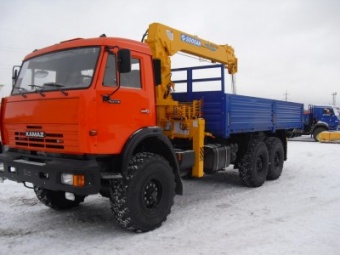 Манипулятор КАМАЗ-65117 Вездеход 7 тонн