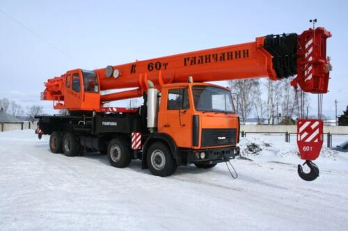 Автокран Галичанин 65721-6 - 60 тонн