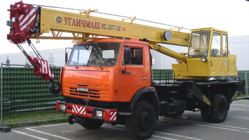 Автокран УГЛИЧ на базе шасси КАМАЗ-43253 КС-3577-3К 16 тонн