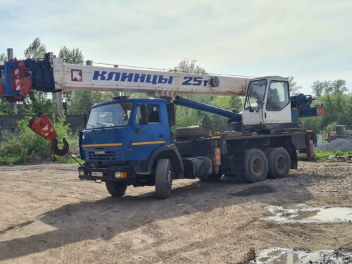 Автокран Камаз Клинцы 25 тонн